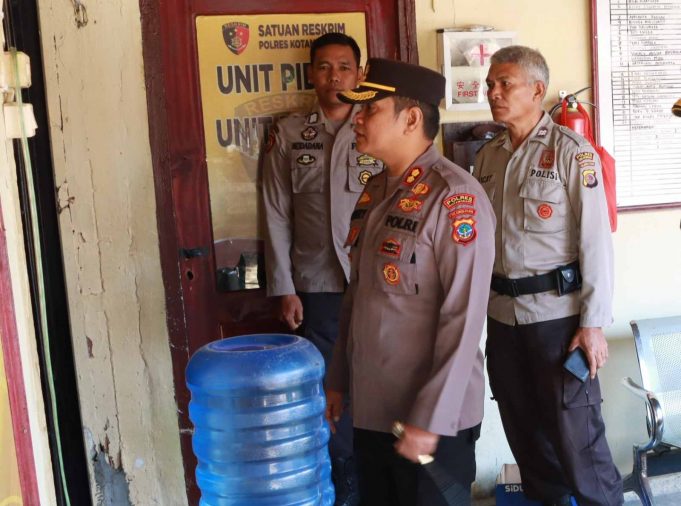 Kapolres Kotamobagu Kontrol Rutan Pastikan Pengamanan, Kebersihan dan Kesehatan Orang Tahanan Terjamin Dengan Baik