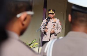 Kapolres Kotamobagu Melalui Commander Wishnya Sampaikan Pesan Antisipasi Karhutla, Fluktuasi Pangan dan Kamtibmas