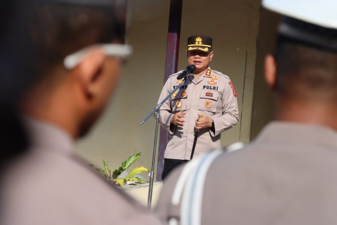 Kapolres Kotamobagu Melalui Commander Wishnya Sampaikan Pesan Antisipasi Karhutla, Fluktuasi Pangan dan Kamtibmas
