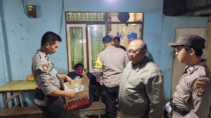 Polsek Kotamobagu Amankan Miras Jenis Cap Tikus Saat Operasi Pekat Samrat 2023
