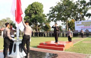Upacara Peringatan Hari Sumpah Pemuda Ke-95 Tahun 2023 Polres Kotamobagu