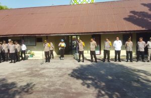 Pimpin Pelaksanaan Apel Pagi Hari Senin, Kabag Ops Apresiasi Situasi Kamtibmas Sepekan Berselang