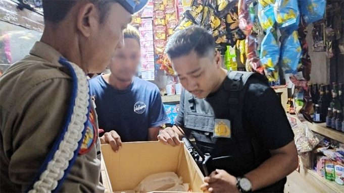 Polsek Kotamobagu Utara Amankan Miras Captikus Saat Operasi Pekat Samrat 2023