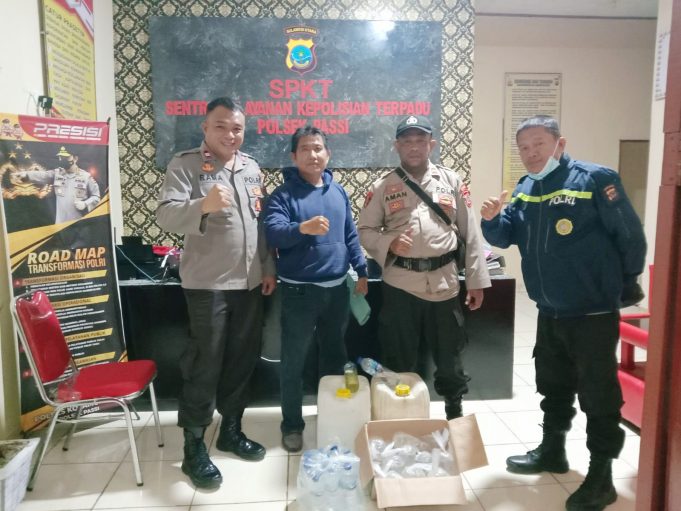 Puluhan Liter Miras Cap Tikus Diamankan Polsek Passi Saat Operasi Pekat Samrat 2023