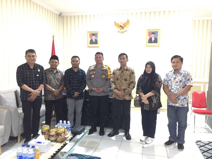 Kapolres Kotamobagu Terima Kunjungan Ketua dan Komisioner KPU Kotamobagu