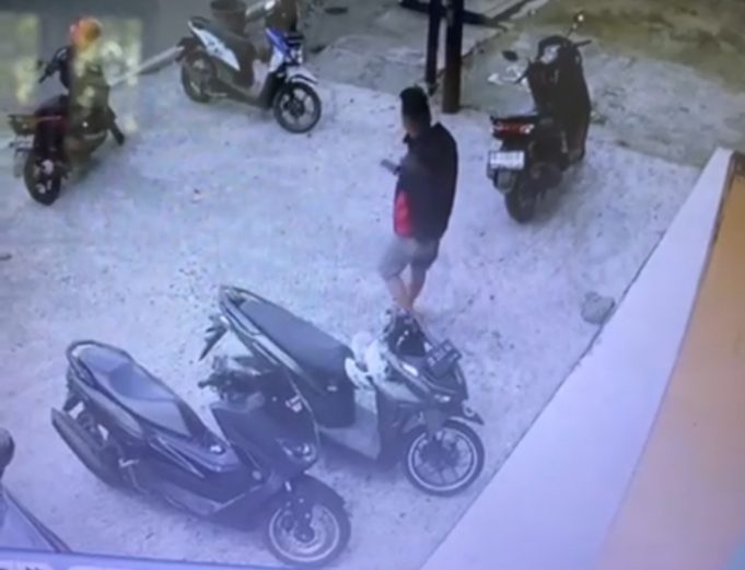 Terekam CCTV Kantor, Warga Dumoga Terduga Pelaku Curanmor di Ringkus Resmob Polres Kotamobagu