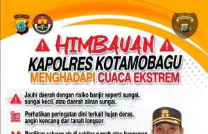 Himbauan Kapolres Kotamobagu Menyikapi Cuaca Ekstrem: Warga Diminta Waspada dan Siaga