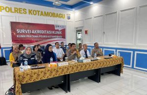 Survei Akreditasi Sarana Kesehatan Polri Klinik Pratama Polres Kotamobagu