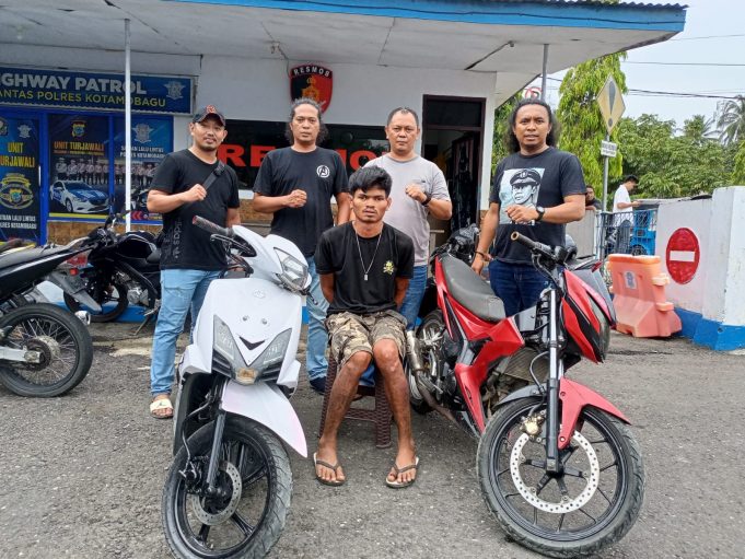 Tim Resmob Polres Kotamobagu Berhasil Tangkap Residivis Curanmor Kelas Kakap