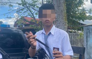 Miris, Sekelompok Pelajar Terjaring Razia Saat Bolos Sekolah. Satu Siswa Didapati Membawa Sajam