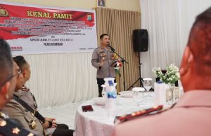 Kenal Pamit Sejumlah Pejabat Polres Kotamobagu, Ini Pesan dan Kesan Kapolres Kotamobagu