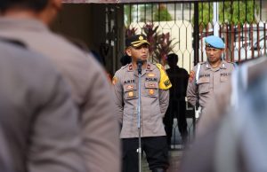 Wakapolres Sampaikan Commander Wish dan Tegaskan Kehadiran Polisi dalam Menjamin Keamanan Masyarakat
