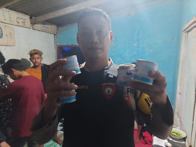 Tim Presisi Molukat Monompia Berhasil Gagalkan Pesta Miras dan 12 Kaleng Lem Ehabon