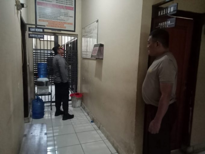Kapolres Kotamobagu Lakukan Pengecekan Kesiapsiagaan Personil di Polsek Passi