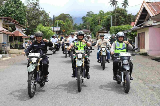 Patroli Sinergi Kawal Pemilu Negeri: Pj. Walikota Kotamobagu, Dandim 1303 Bolmong, Kapolres Kotamobagu Berkolaborasi