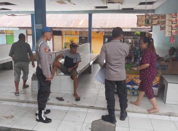 Patroli KRYD, Polsek Kotamobagu Sisir Lokasi Rawan Gangguan Kamtibmas