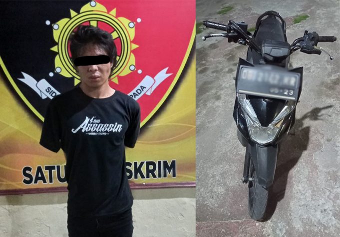 Sat Reskrim Polres Kotamobagu Ungkap Pelaku Curnamor yang Beraksi di Desa Mobuya