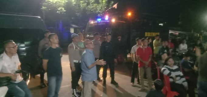 Polsek Kotamobagu Lakukan Patroli KRYD Dalam Rangka Harkamtibmas Pasca Pemungutan Suara Pemilu
