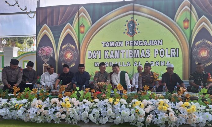Peresmian Masjid Al-Aqsha & Taman Pengajian Da’i Kamtibmas Polri Desa Moyag