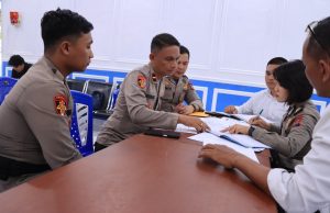 Polres Kotamobagu Menerima Kunjungan dari Bidang Profesi dan Pengamanan Internal Polda Sulut