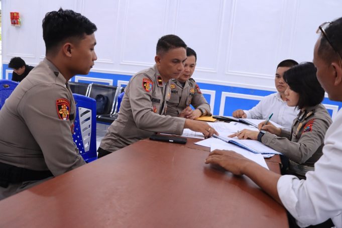 Polres Kotamobagu Menerima Kunjungan dari Bidang Profesi dan Pengamanan Internal Polda Sulut