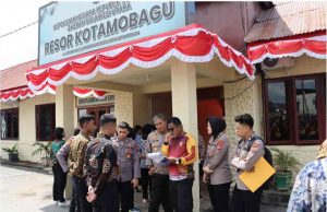 Didampingi Tim Asistensi Biro SDM Polda Sulut, Polres Kotamobagu Gelar Rikmin Awal