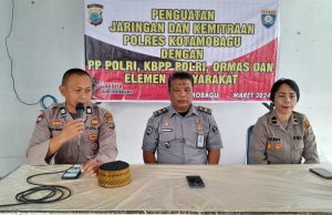 Bina Kemitraan dan Penguatan Jaringan, Sat Binmas Polres Kotamobagu Kunjungi Lapas Kelas IIB Kotamobagu