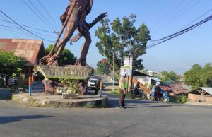 Sat Lantas Polres Kotamobagu Gelar Strong Point Demi Kelancaran Lalu Lintas