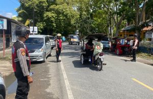 Polres Kotamobagu Pastikan Ibadah Minggu Umat Kristiani Berjalan Aman & Khidmat