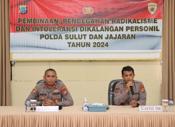 Polda Sulut Sosialisasikan Pencegahan Paham Radikalisme dan Intoleransi di Polres Kotamobagu