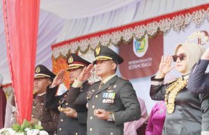 Kapolres Kotamobagu hadiri Upacara Peringatan HUT ke-17 Kota Kotamobagu dan Hari Kebangkitan Nasional ke-116 Tahun 2024