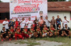 Kapolres Kotamobagu Resmi Buka Turnamen Bola Voly Antar Satker dan Bhayangkari Meriahkan Hari Bhayangkara Ke-78