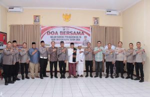 Polres Kotamobagu Berpartisipasi dalam Doa Bersama Lintas Agama Melalui Zoom dalam Rangka Hari Bhayangkara ke-78
