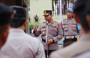 Kapolres Kotamobagu Sampaikan Commander Wishnya: “Jangan Ada Pelanggaran Jelang 1 Juli Mendatang”.