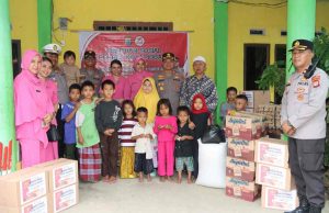 Sambut Hari Bhayangkara ke-78 Tahun 2024, Kapolres Kotamobagu Pimpin Rombongan Sebar Kebahagiaan
