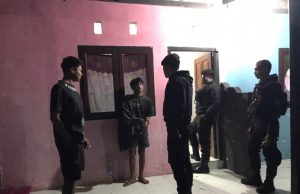 Tim Presisi Polres Kotamobagu Sisir Sejumlah Titik Rawan Lewat Patroli Malam