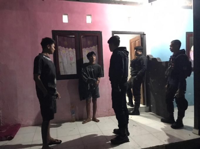 Tim Presisi Polres Kotamobagu Sisir Sejumlah Titik Rawan Lewat Patroli Malam