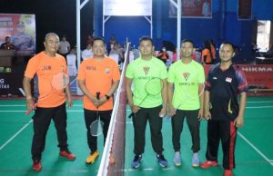 Pembukaan Kejuaraan Bulutangkis se-BMR Kapolres Kotamobagu Cup III dalam Rangka Hari Bhayangkara ke-78 Tahun 2024