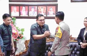 Perkokoh Sinergitas di Awal Kepemimpinannya, Kapolres Kotamobagu AKBP Irwanto SIK MH Jalin Silaturahmi dengan Ketua Pengadilan Negeri