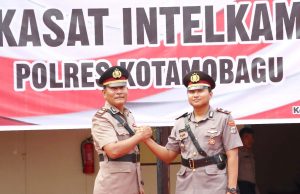Serah Terima Jabatan Kasat Intelkam, Kapolres Apresisasi AKP Jose Trisko Atas Dedikasi Selama Bertugas di Kotamobagu