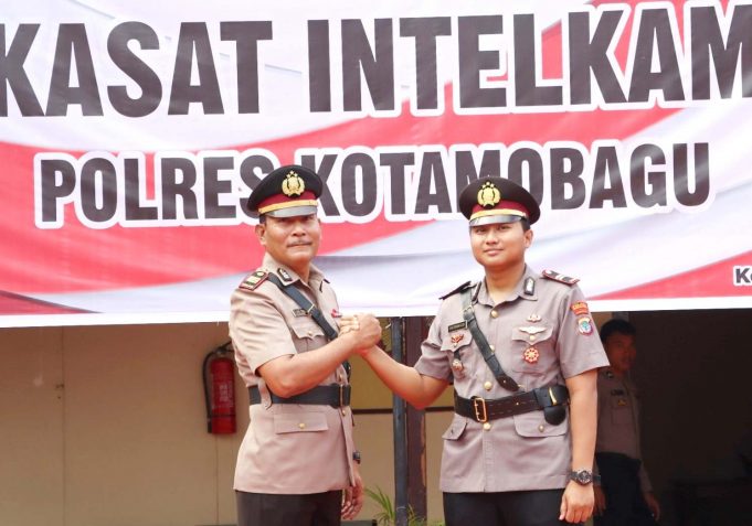 Serah Terima Jabatan Kasat Intelkam, Kapolres Apresisasi AKP Jose Trisko Atas Dedikasi Selama Bertugas di Kotamobagu