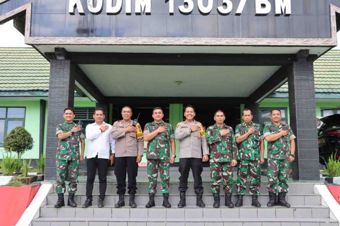 Tingkatkan Sinergi Keamanan: Kapolres Kotamobagu Jalin Silaturahmi Dengan Dandim 1303 Bolaang Mongondow