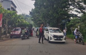 Laksanakan Strong Point Pagi Dengan Semangat, Polres Kotamobagu Jamin Anak Sekolah & Masyarakat Selamat