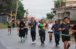 Kapolres Kotamobagu Bersama Forkopimda dan Komunitas Lari Se-Sulut Gorontalo Meriahkan Pengadilan Negeri Fun Race 5K