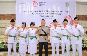 Membanggakan!, Enam Siswa Saka Bhayangkara Polres Kotamobagu, Malam ini dikukuhkan sebagai Paskibraka 2024.