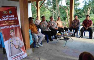 Kapolres Kotamobagu Gelar “Curhat Kamtibmas” di Desa Mobuya: Masyarakat Ungkap Keluhan, Polri Beri Solusi