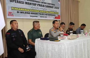 Wujudkan Pilkada Damai, Polres Kotamobagu Gelar Rakor Lintas Sektoral Operasi Mantap Praja Samrat 2024