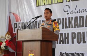 Junjung Tinggi Netralitas: Kapolres Kotamobagu Buka Latihan Pra Operasi Mantap Praja Samrat 2024