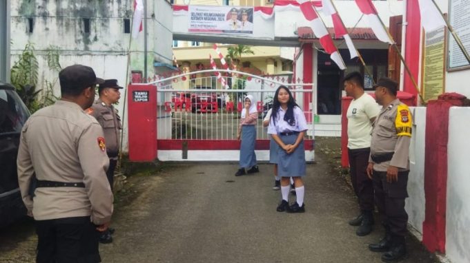 Sambangi Sekolah, Upaya Antisipasi Tawuran & Gangguan Kamtibmas