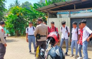 Sambangi Warga dan Himbau Para Pelajar, Polsek Passi Ciptakan Situasi Kondusif di Wilayah Hukumnya